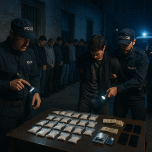 अबैध लागू औषधसहित १९ जना पक्राउ