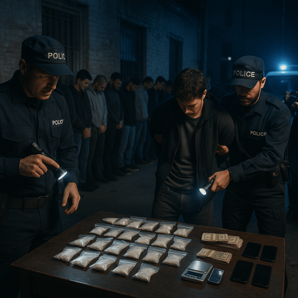 अबैध लागू औषधसहित १९ जना पक्राउ