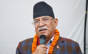प्रचण्डलाई पत्रकारको प्रश्नैप्रश्न, जनार्दनको विषय सोध्दा रिसाए ! प्रचण्डलाई पत्रकारको प्रश्नैप्रश्न, जनार्दनको विषय सोध्दा रिसाए !