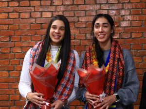 ‘एभरेस्ट महिला भलिबल लिग’का लागि कर्णाली यशभिसका खेलाडी नेपाल आइपुगे