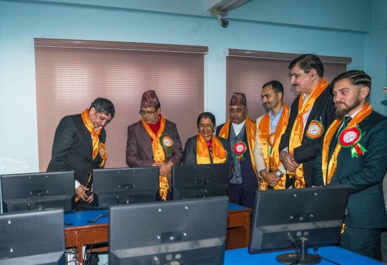 ज्ञानोदय माध्यामिक विद्यालयमा पाकिस्तानी दूतावासद्वारा आधुनिक कम्प्युटर प्रयोगशालाको उद्घाटन