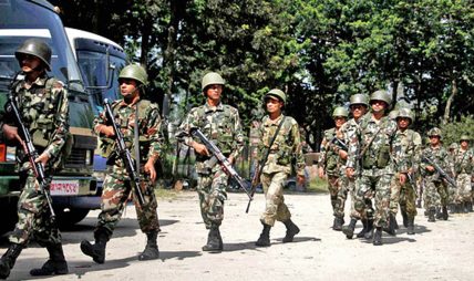 प्रतिनिधिसभा निर्वाचन सुरक्षाका लागि आजदेखि सेना परिचालन