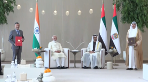 भारत–युएई रणनीतिक साझेदारी थप बलियो : अबुधाबी अवतरण गर्दा मोदीको विमानलाई एफ–१६ जेटबाट एस्कर्ट