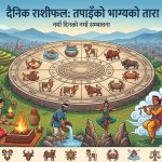 आजको राशिफलः बिस २०८३ जेठ ३१ गते आईतबार आजको राशिफलः बिस २०८३ जेठ ३१ गते आईतबार