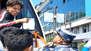 त्रिपुरेश्वर बस आगलागी : जलेर मृत्यु भएका चालक अर्जुन दोङले अर्काको लाइसेन्स बोकेर चलाउँथे बस