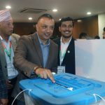 १५औँ महाधिवेशनबाट थापा सभापतिमा निर्वाचित, प्रतिस्पर्धी श्यामकृष्ण खड्गीले पाए ३७५ मत