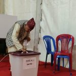 कांग्रेस महाधिवेशनको मतदान सुरु, गण्डकीका शोभाकान्त बरालले खसाले पहिलो मत